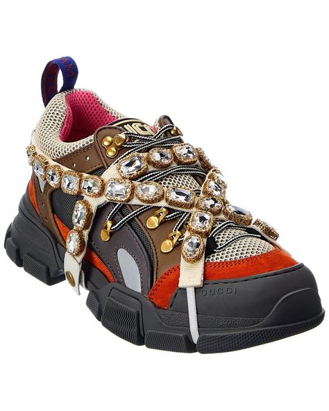 sneakers flashtrek gucci|Gucci flashtrek sneakers men.